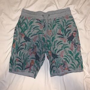 Mossimo Supply Co. Floral Sweat Shorts